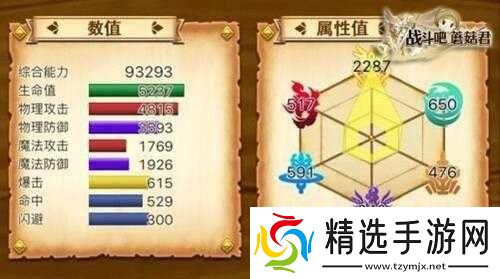 战斗吧蘑菇君：手游属性试炼策略与技巧